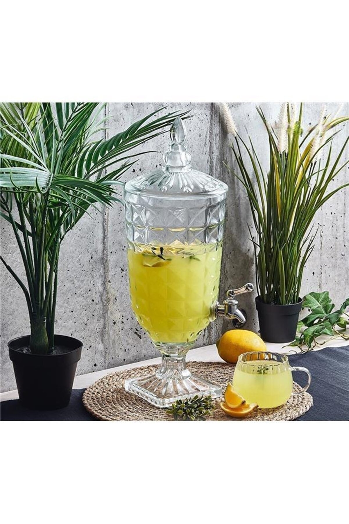 Cam Sebil, Şerbetlik, Limonatalık 3 Litre