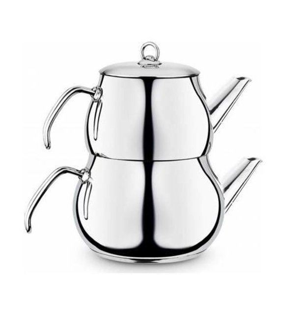 Baron Çelik Çaydanlık Jumbo Boy Metal Kulplu 6.5 L