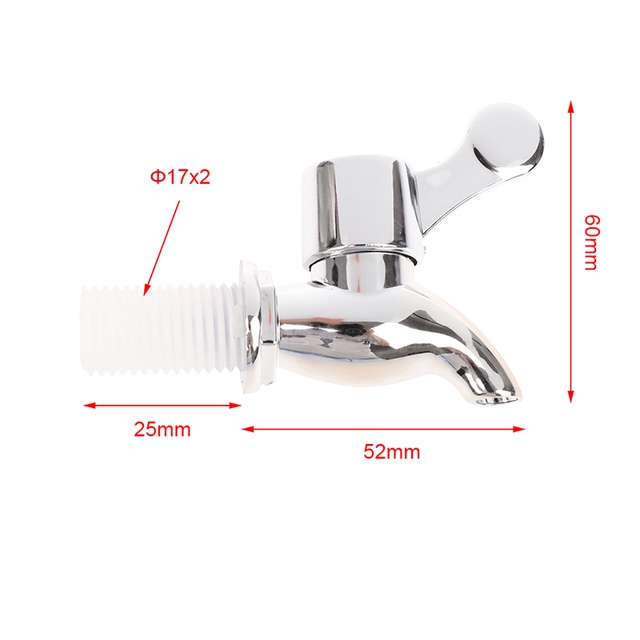 Cam Sebil ve Damacana Yedek Musluğu Çevirmeli (Contalı)